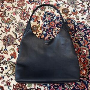 Coach black leather Brooklyn 39 Shoulder Bag
